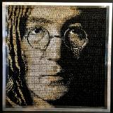 LENNON COMPUTER KEYBOARD MOSAIC  (2017) 