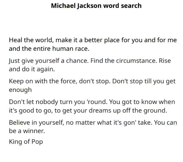 Michael Jackson (2023) SOLD