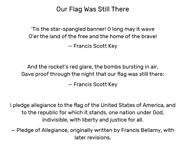 Our Flag Was Still There (2026) Sold